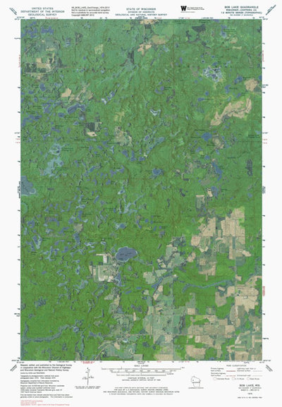 WI-BOB LAKE: GeoChange 1974-2013 Preview 1
