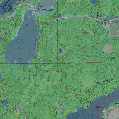 WI-CHAIN LAKE: GeoChange 1971-2013 Preview 2