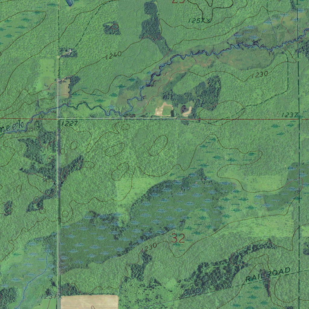 WI-SHELDON NE: GeoChange 1971-2013 Map by Western Michigan University ...