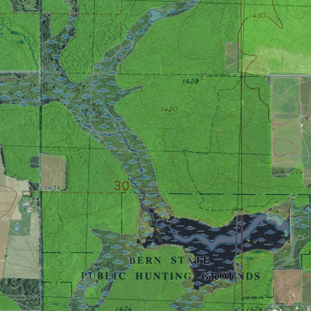 WI-CORINTH: GeoChange 1974-2013 Map by Western Michigan University ...