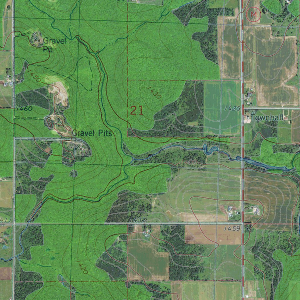 WI-CORINTH: GeoChange 1974-2013 Map by Western Michigan University ...