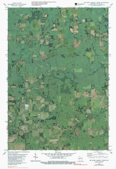 WI-RIB RIVER LOOKOUT TOWER: GeoChange 1974-2013 Preview 1