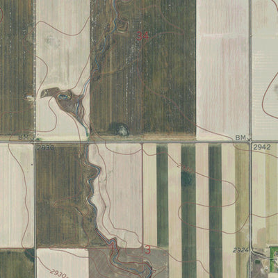 MT-POVERTY COULEE SE: GeoChange 1969-2013 Preview 2