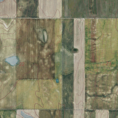 MT-FOURTEENMILE COULEE NW: GeoChange 1968-2013 Preview 3