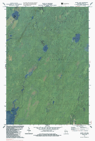 WI-GATES LAKE: GeoChange 1965-2013 Preview 1