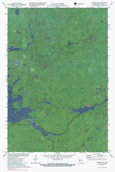 WI-BARKER LAKE: GeoChange 1971-2013 Preview 1
