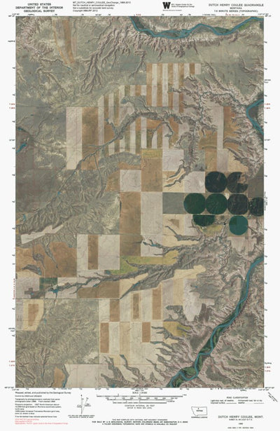 MT-DUTCH HENRY COULEE: GeoChange 1968-2013 Preview 1