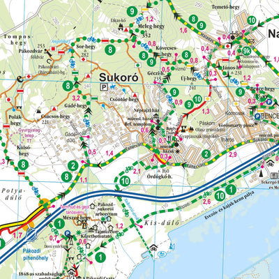 Velencei-tó és térsége kerékpáros és turistatérkép M 1:50.000 Preview 3