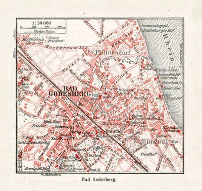 Bad Godesberg town plan, 1927 Preview 1