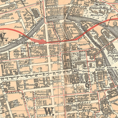 Berlin city map, 1897 Preview 2