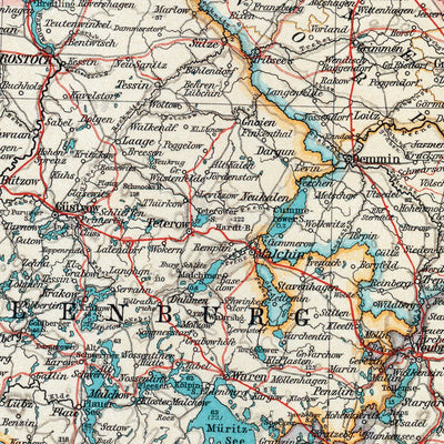 Northern Germany Map (Central Part), 1905 Preview 3