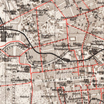 Berlin, city map with tramway and S-Bahn networks, 1913 Preview 2