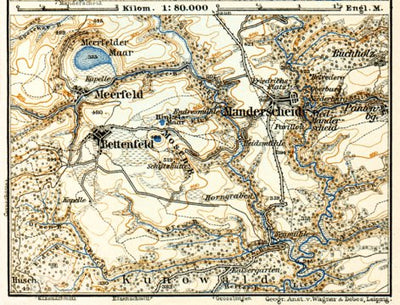 Manderscheid environs map, 1905 Preview 1
