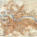 Dresden city map, 1908 Preview 1
