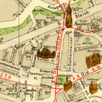 Frankfurt (Frankfurt-am-Main) city map, 1912 Preview 2