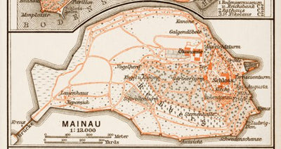 Mainau town plan, 1909 Preview 1