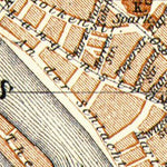 Bremen, central part map, 1906 Preview 2