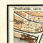 Bremen, central part map, 1906 Preview 3