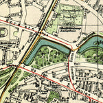 Bremen city map, about 1912 Preview 3