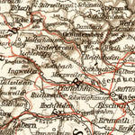 Germany, southwestern provinces. General map, 1906 Preview 2