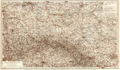 Germany, southeastern provinces of the northern part. General map, 1906 Preview 1