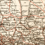 Germany, southeastern provinces of the northern part. General map, 1906 Preview 2