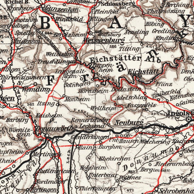 Germany, southeastern regions. General map, 1913 Preview 2