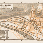 Esslingen city map, 1909 Preview 1