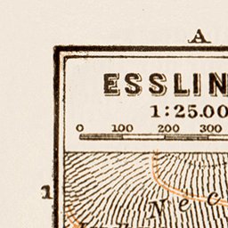 Esslingen city map, 1909 Preview 3