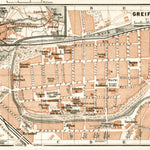 Greifswald city map, 1911 Preview 1