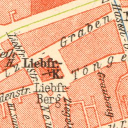 Frankfurt am Main city centre map, 1927 Preview 2