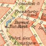 Frankfurt am Main city centre map, 1927 Preview 3