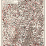 Germany, southwestern regions. General map, 1913 Preview 1
