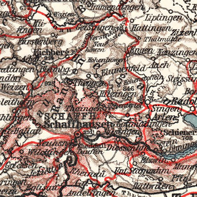 Germany, southwestern regions. General map, 1913 Preview 3