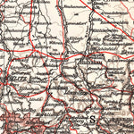 Map of the southeast provinces of northern Germany, 1913 Preview 2