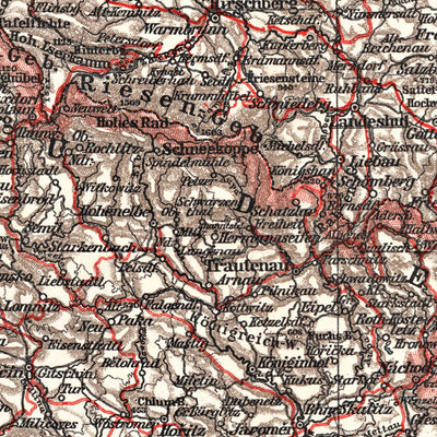 Map of the southeast provinces of northern Germany, 1913 Preview 3