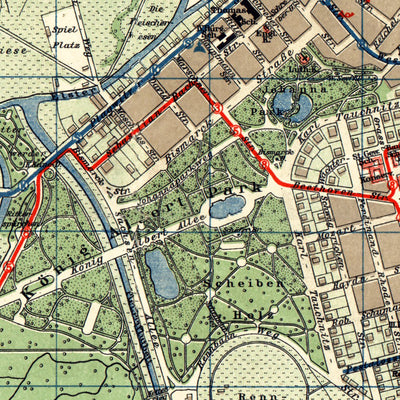 Leipzig city map, 1913 Preview 3