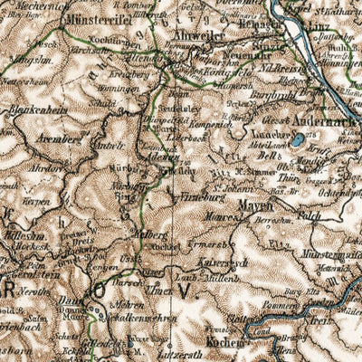 Map of the Rhinelands, 1927 Preview 3