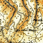 Hohkönigsburg, Odilienberg and environs map, 1905 Preview 2