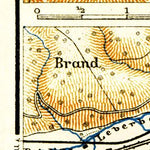 Hohkönigsburg, Odilienberg and environs map, 1905 Preview 3
