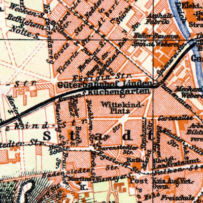 Hannover city map, 1910 Preview 3