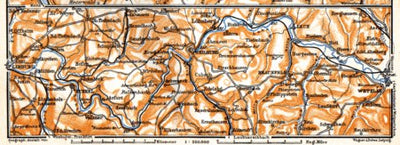 Valley of Lahn River from Limburg to Wetzlar, 1905 Preview 1