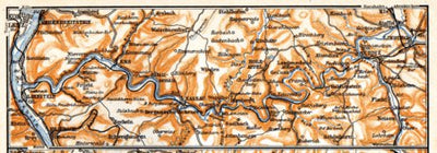 Valley of Lahn River from Lahnstein to Limburg, 1905 Preview 1