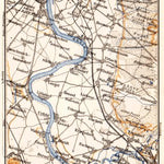 Map of the Course of the Rhine from Cologne to Bonn, 1905 Preview 1