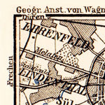 Map of the Course of the Rhine from Cologne to Bonn, 1905 Preview 3