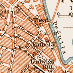 Fürth town plan, 1909 Preview 2