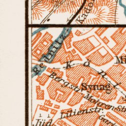 Fürth town plan, 1909 Preview 3