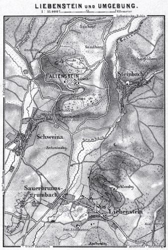 Liebenstein and environs map, 1887 Preview 1