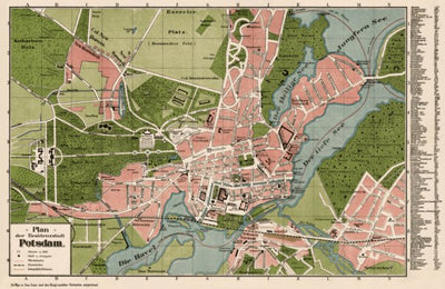 Potsdam city map, 1902 Preview 1