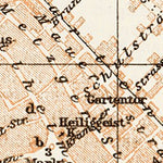 Reutlingen city map, 1909 Preview 2
